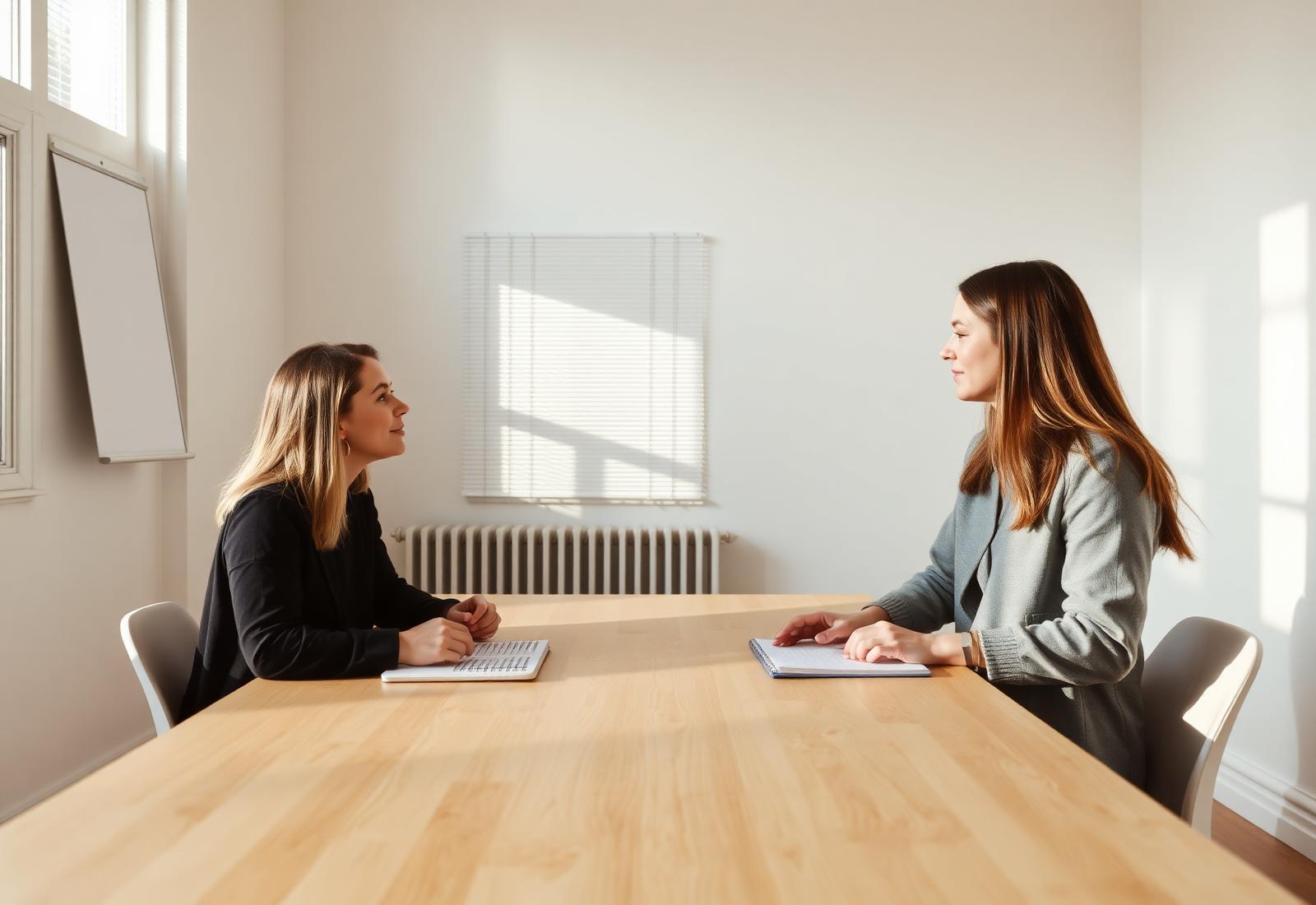 Two professionals collaborating over connected mobility interface designs